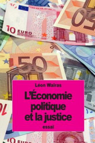 Carte L'Économie politique et la justice Leon Walras