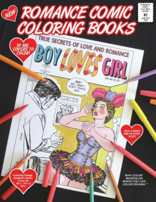 Kniha Romance Comic Coloring Books #3 Bernard O'Connor