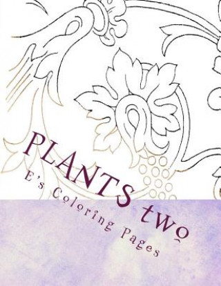 Carte PLANTS two E's Coloring Pages