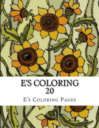 Carte E's Coloring 20 E's Coloring Pages
