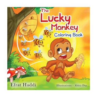 Carte Children's books: The Lucky Monkey Coloring Book Efrat Haddi