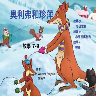 Carte Oliver and Jumpy, Stories 7-9 Chinese: Fantasy Fair Tales as Bedtime Stories with a Cat and a Kangaroo Werner Stejskal