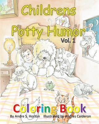 Kniha childrens potty humor vol. 1 coloring book Andre H Horton