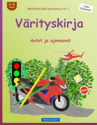 Kniha BROCKHAUSEN Värityskirja Vol. 7 - Värityskirja: Autot ja ajoneuvot Dortje Golldack