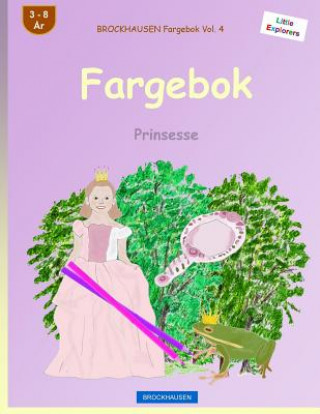 Carte BROCKHAUSEN Fargebok Vol. 4 - Fargebok: Prinsesse Dortje Golldack