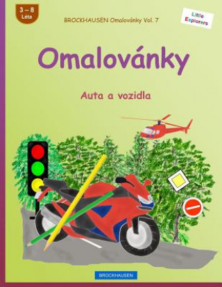 Kniha Brockhausen Omalovánky Vol. 7 - Omalovánky: Auta a Vozidla Dortje Golldack