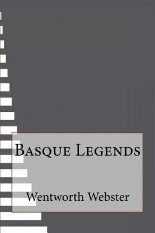 Book Basque Legends Wentworth Webster