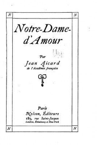 Carte Notre-Dame-d'Amour Jean Aicard