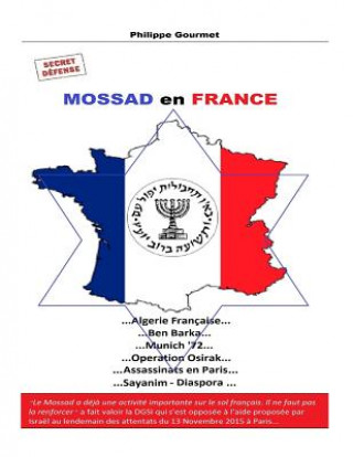 Kniha Mossad en France Philippe Gourmet