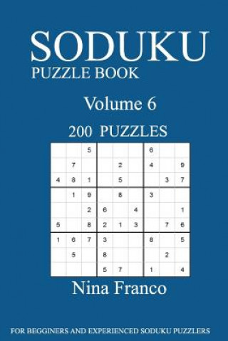 Kniha Sudoku Puzzle Book: 200 Puzzles Nina Franco