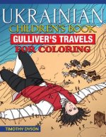 Carte Ukrainian Children's Book: Gulliver's Travels for Coloring Timothy Dyson