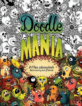 Book Doodle Mania: Zifflin's Coloring Book Zifflin