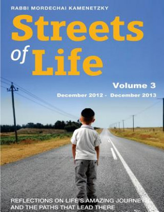 Carte Streets of Life Collection Volume 3: Reflections on Life's Amazing Journeys and the Paths that Lead There Rabbi Mordechai Kamenetzky