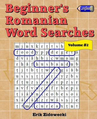 Carte Beginner's Romanian Word Searches - Volume 2 Erik Zidowecki