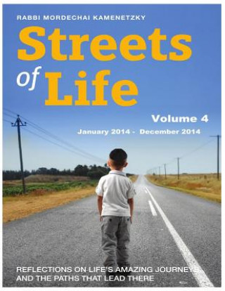 Carte Streets of Life Collection Volume 4: Reflections on Life's Amazing Journeys and the Paths that Lead There Rabbi Mordechai Kamenetzky