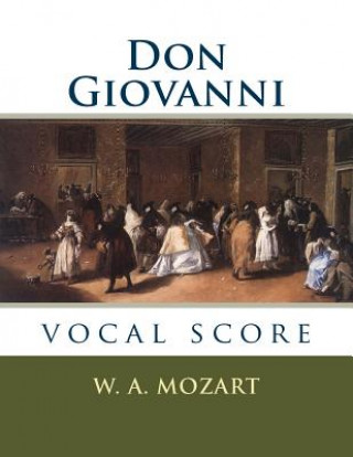 Kniha Don Giovanni: vocal score W A Mozart