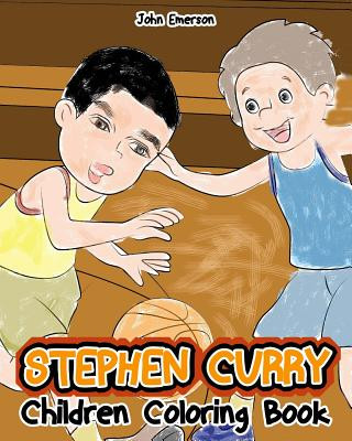 Livro Stephen Curry: Children Coloring Book John Emerson
