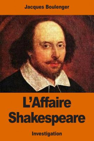 Carte L'Affaire Shakespeare Jacques Boulenger