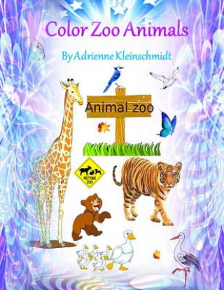 Könyv Color Zoo Animals! Adrienne Kleinschmidt