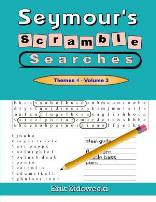 Książka Seymour's Scramble Searches - Themes 4 - Volume 3 Erik Zidowecki