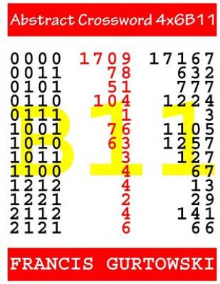 Könyv Abstract Crossword 4x6B11 MR Francis Gurtowski