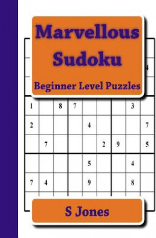 Kniha Marvellous Sudoku S Jones