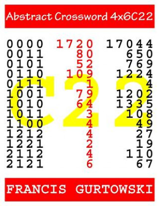 Kniha Abstract Crossword 4x6C22 MR Francis Gurtowski