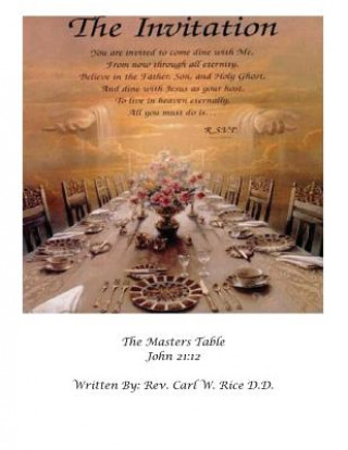 Book The Masters Table Rev Carl W Rice D D