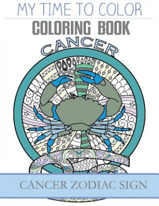Carte Cancer Zodiac Sign - Adult Coloring Book Jeff Douglas