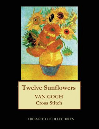 Knjiga Twelve Sunflowers Cross Stitch Collectibles