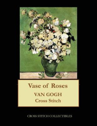 Kniha Vase of Roses Cross Stitch Collectibles