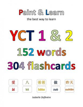 Kniha YCT 1 & 2 152 words 304 flashcards Isabelle Defevere