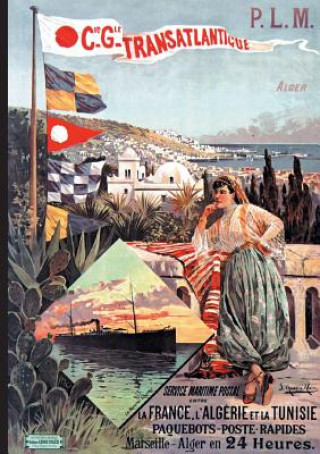 Carte Carnet Ligné Affiche Paquebot Poste Algérie Tunisie Hugo Alesi (D')