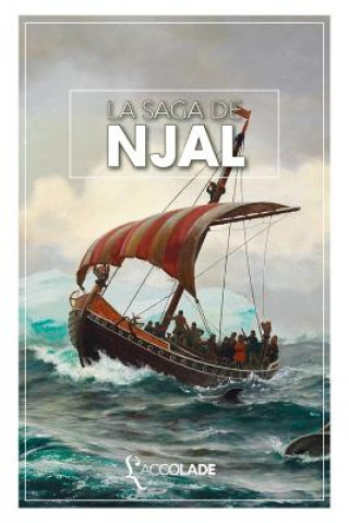 Carte La Saga de Njal: bilingue islandais/français (+ audio intégré) Anonyme