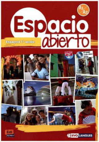 Книга Espacio Abierto Niveau 1 Livre de l'Él?ve + CD-ROM Et Acc?s ? Eleteca Nazaret Puente Giron