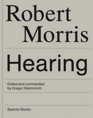 Knjiga Hearing Robert Morris