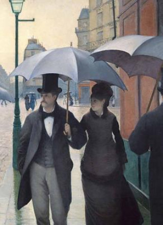 Book Paris Street; Rainy Day Notebook Gustave Caillebotte