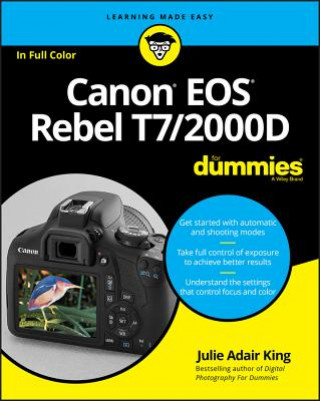 Βιβλίο Canon EOS Rebel T7/2000D For Dummies Julie Adair King