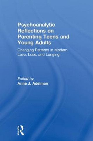 Kniha Psychoanalytic Reflections on Parenting Teens and Young Adults 