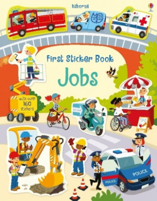 Knjiga First Sticker Book Jobs HANNAH WATSON