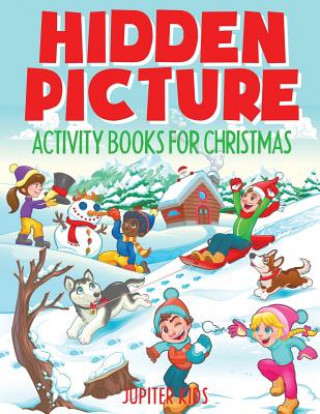 Book Hidden Picture Activity Books for Christmas JUPITER KIDS