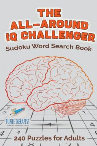 Book All-Around IQ Challenger Sudoku Word Search Book 240 Puzzles for Adults SPEEDY PUBLISHING