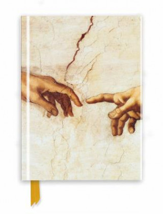 Kalendár/Diár Michelangelo: Creation Hands (Foiled Journal) 