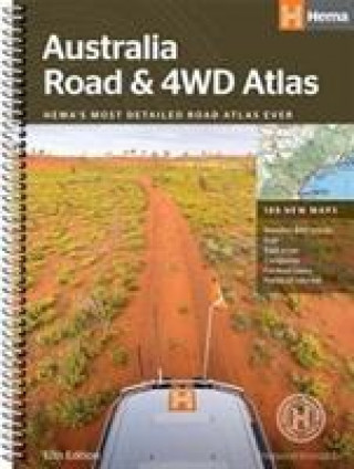 Tiskovina Australia Road & 4wd Atlas 