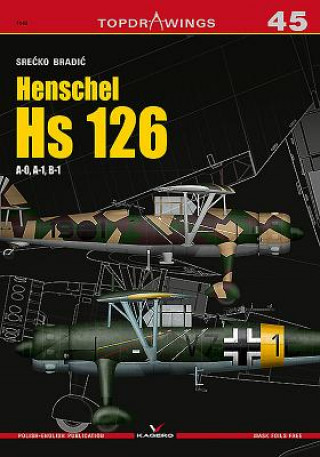 Książka Henschel Hs 126 Srecko Bradic