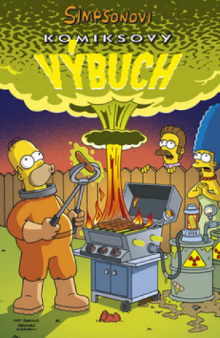 Book Simpsonovi Komiksový výbuch Matt Groening
