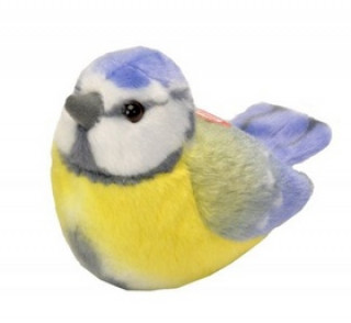 Game/Toy Hrající plyšový ptáček - Sýkora modřinka 