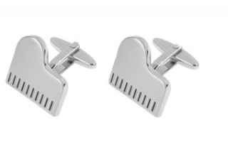 Játék Silver Piano Top Cufflinks -Tie Studio- 