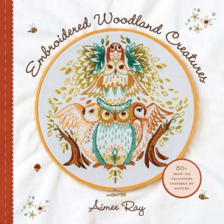Book Embroidered Woodland Creatures Aimee Ray