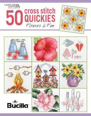 Knjiga 50 Cross Stitch Quickies Plaid Enterprises Inc